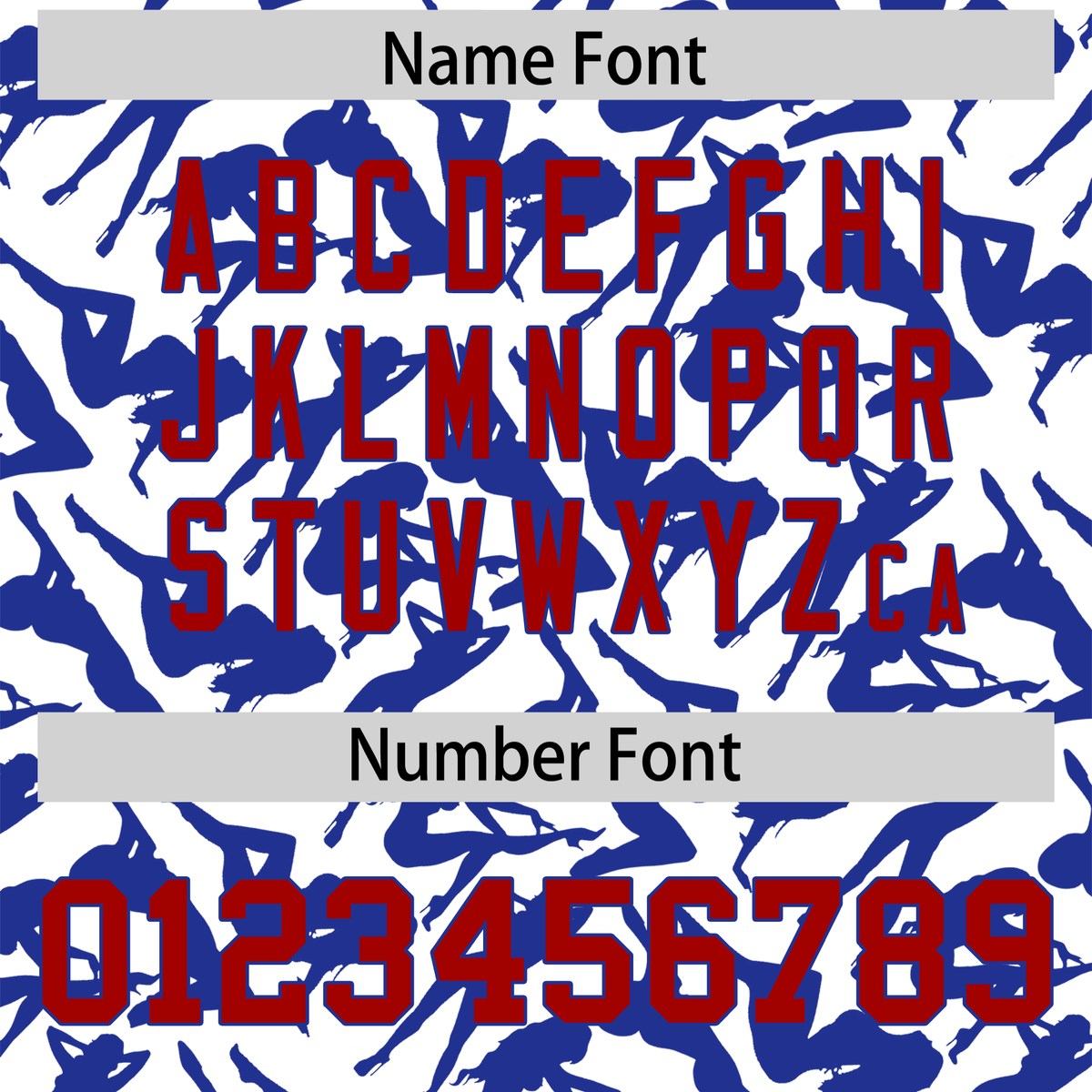 Custom White Royal Playboy Graffiti Pattern Authentic Baseball Jersey| KXKSHOP