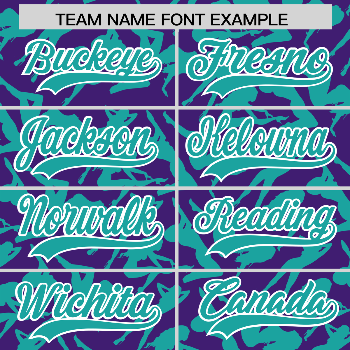 Custom Purple Aqua Playboy Graffiti Pattern Authentic Baseball Jersey| KXKSHOP