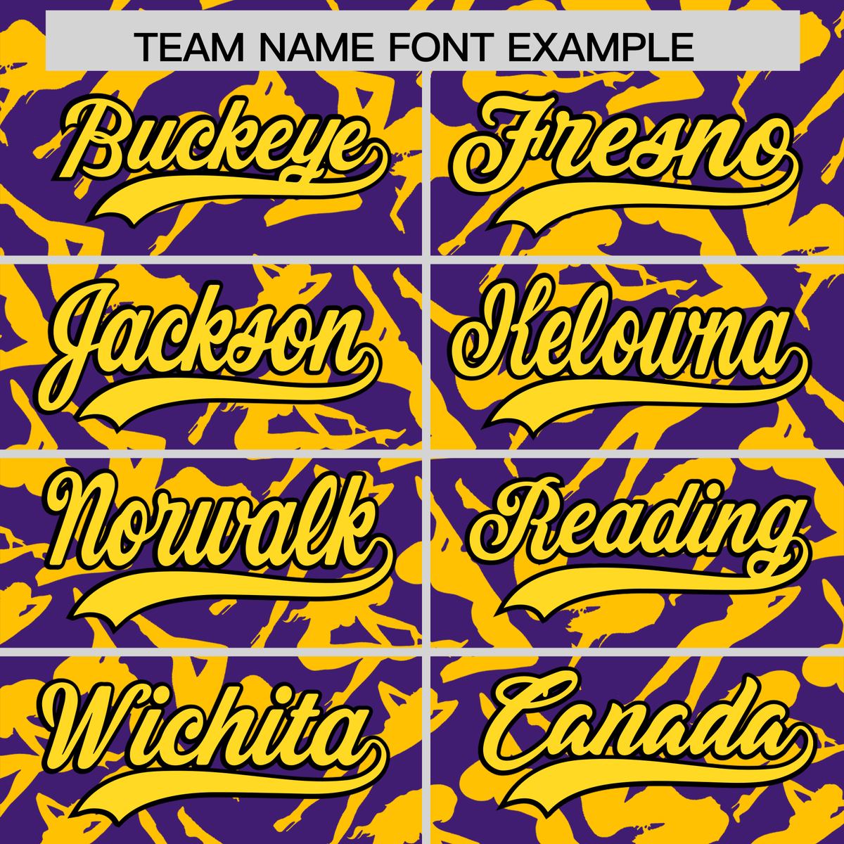 Custom Purple Yellow Playboy Graffiti Pattern Authentic Baseball Jersey| KXKSHOP