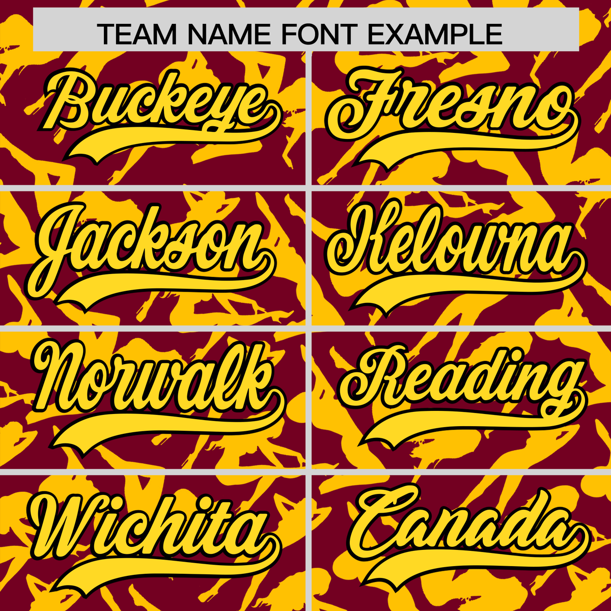 Custom Crimson Yellow Playboy Graffiti Pattern Authentic Baseball Jersey| KXKSHOP