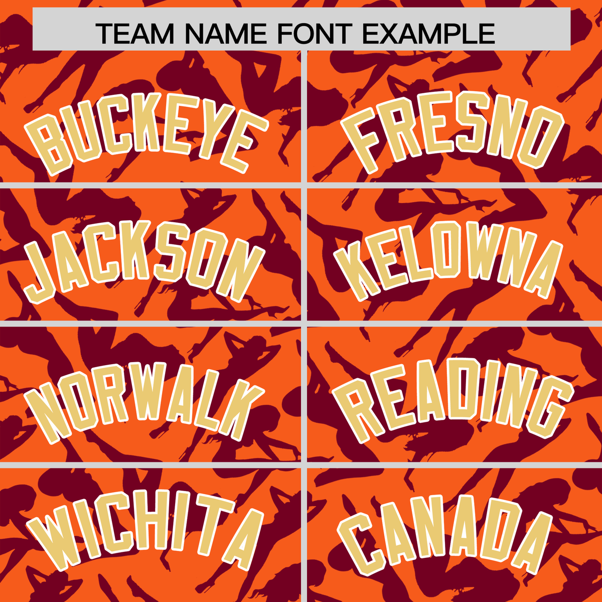 Custom Orange Crimson Playboy Graffiti Pattern Authentic Baseball Jersey| KXKSHOP