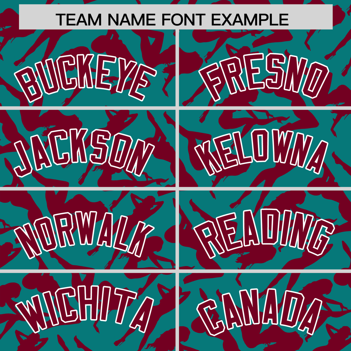 Custom Aqua Crimson Playboy Graffiti Pattern Authentic Baseball Jersey| KXKSHOP