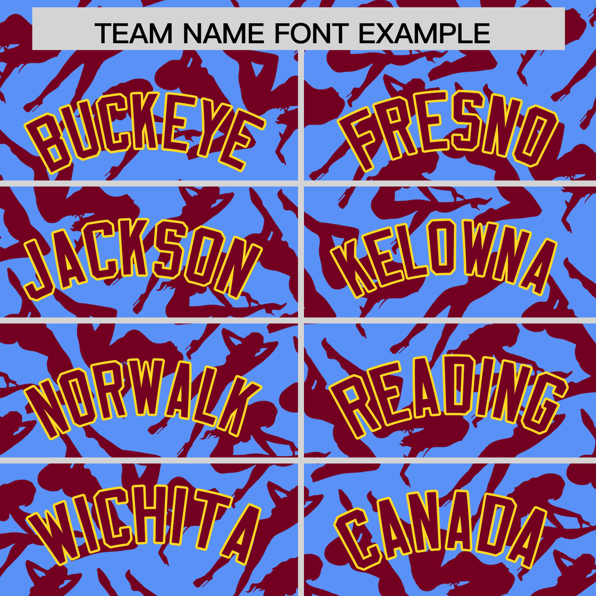 Custom Powder Blue Crimson Playboy Graffiti Pattern Authentic Baseball Jersey| KXKSHOP