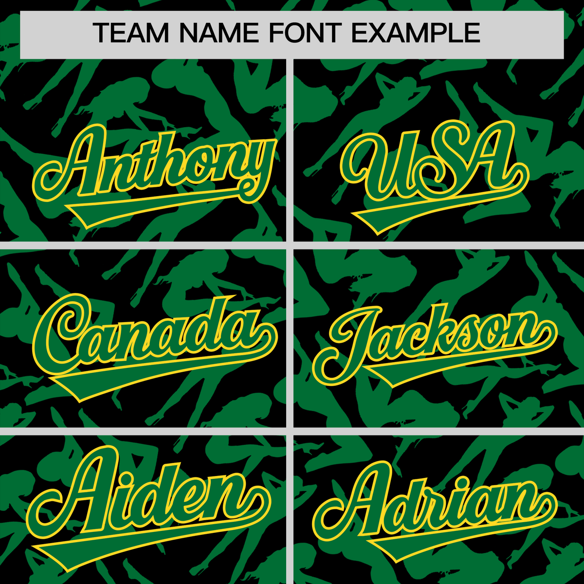 Custom Black Kelly Green Playboy Graffiti Pattern Authentic Baseball Jersey| KXKSHOP