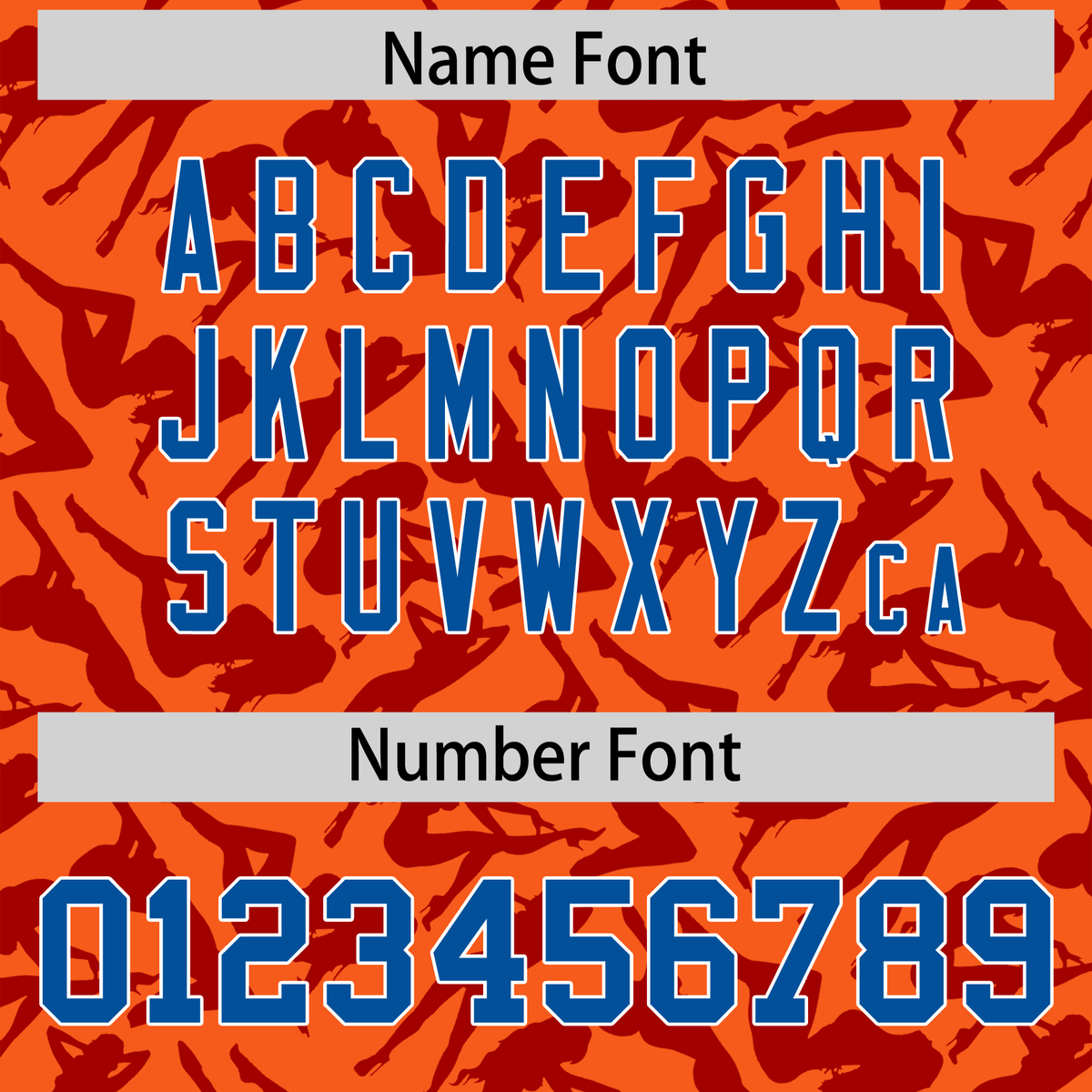 Custom Orange Red Playboy Graffiti Pattern Authentic Baseball Jersey| KXKSHOP