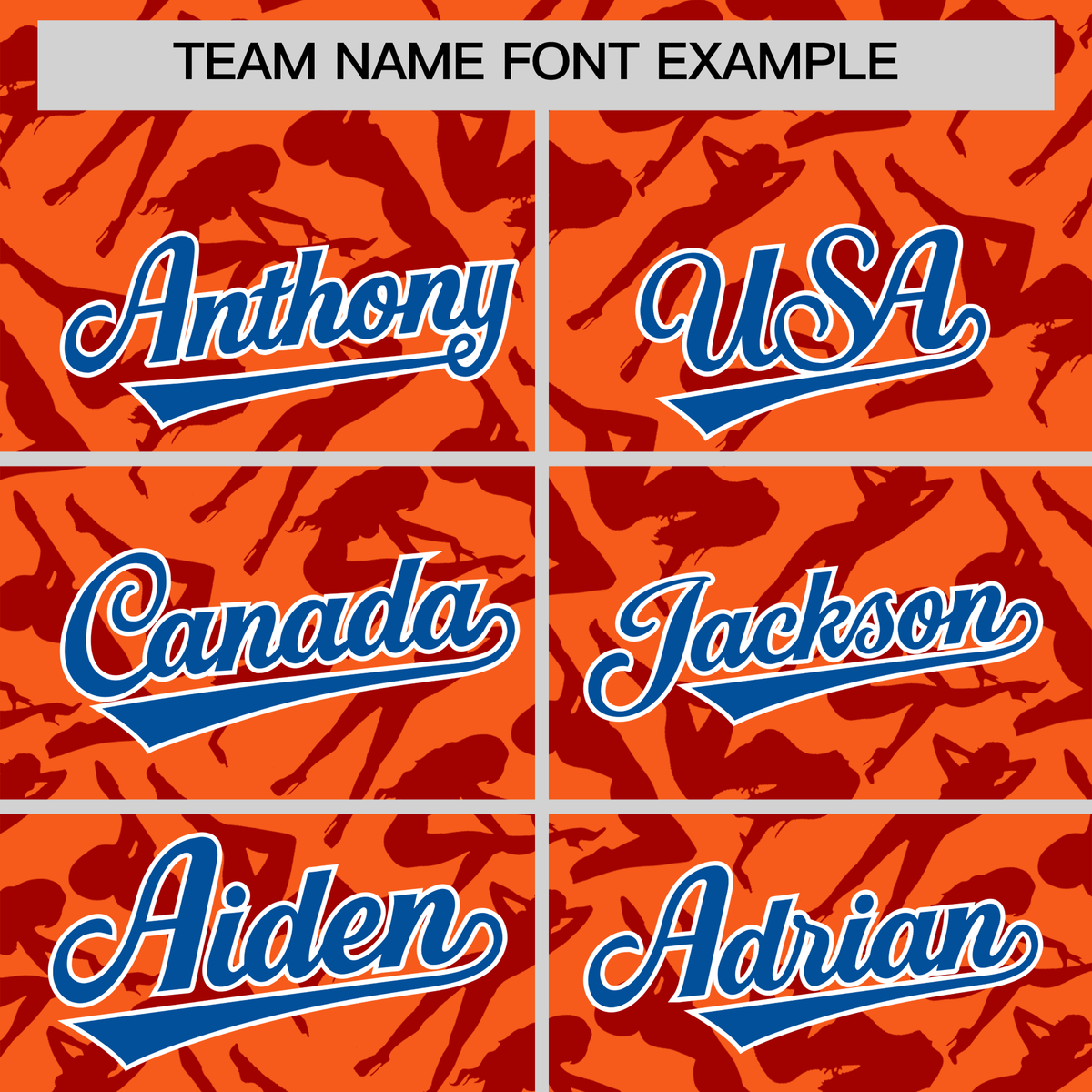 Custom Orange Red Playboy Graffiti Pattern Authentic Baseball Jersey| KXKSHOP