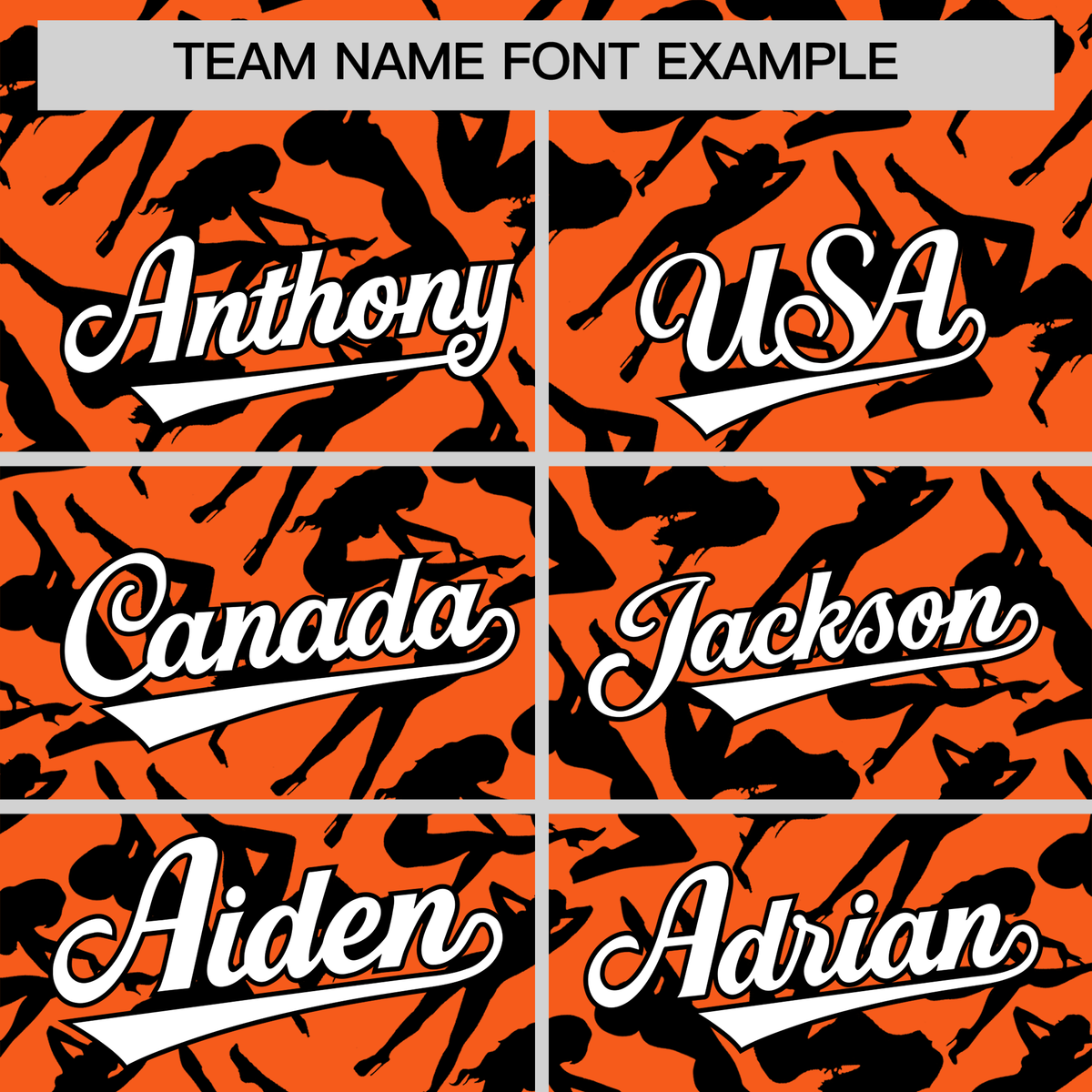 Custom Orange Black Playboy Graffiti Pattern Authentic Baseball Jersey| KXKSHOP