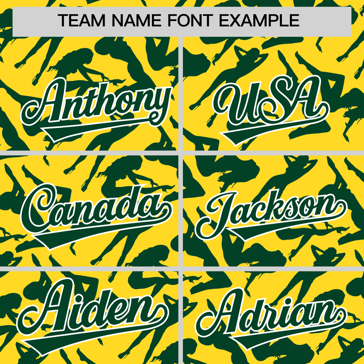 Custom Gold Green Playboy Graffiti Pattern Authentic Baseball Jersey| KXKSHOP