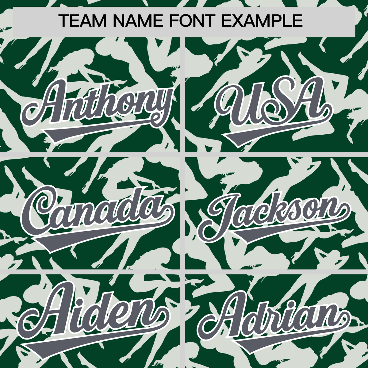 Custom Green Gray Playboy Graffiti Pattern Authentic Baseball Jersey| KXKSHOP