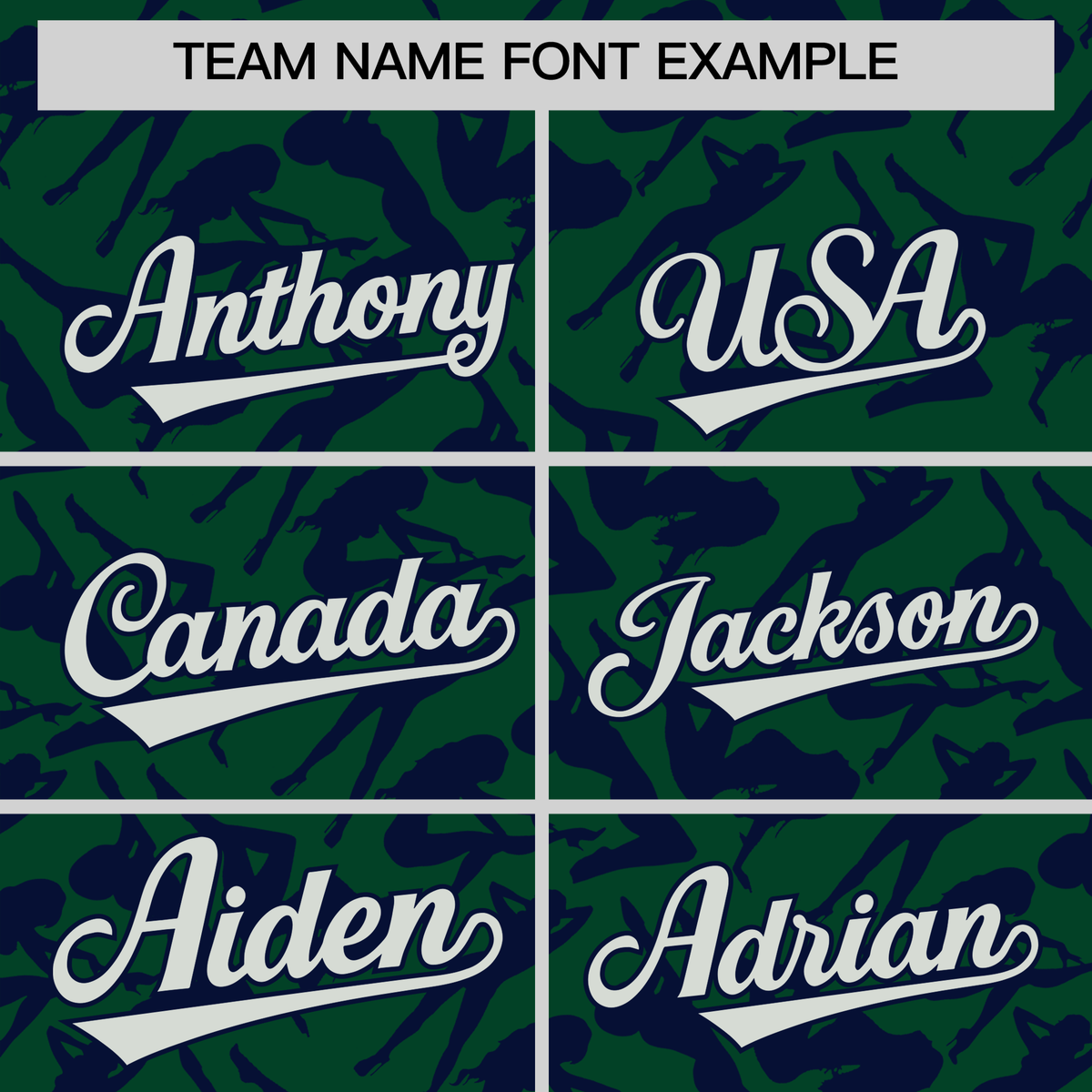 Custom Green Navy Playboy Graffiti Pattern Authentic Baseball Jersey| KXKSHOP