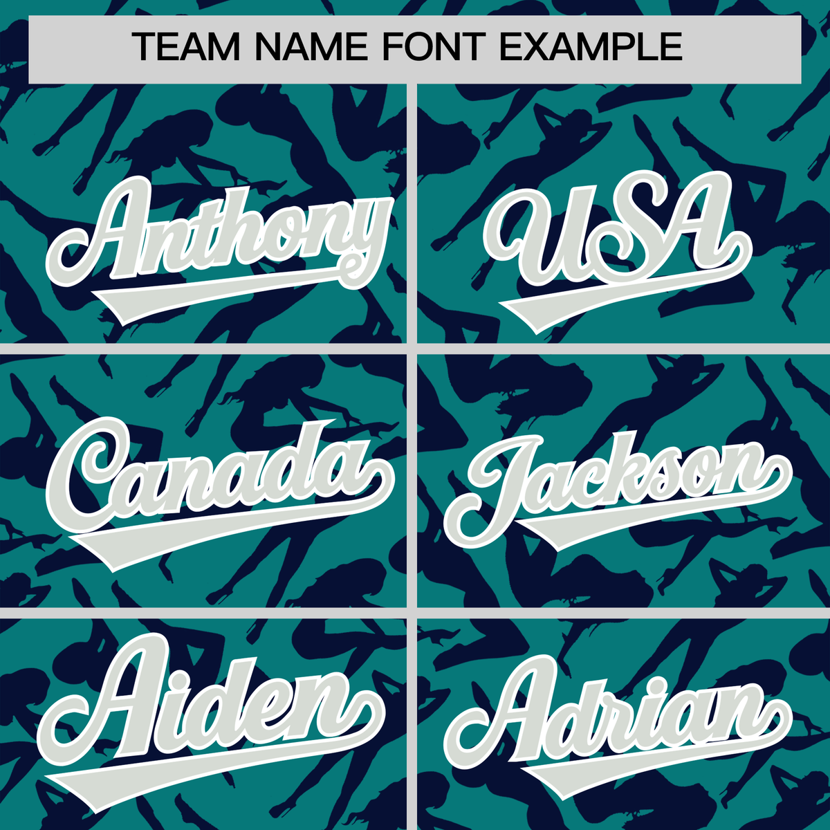 Custom Aqua Navy Playboy Graffiti Pattern Authentic Baseball Jersey| KXKSHOP