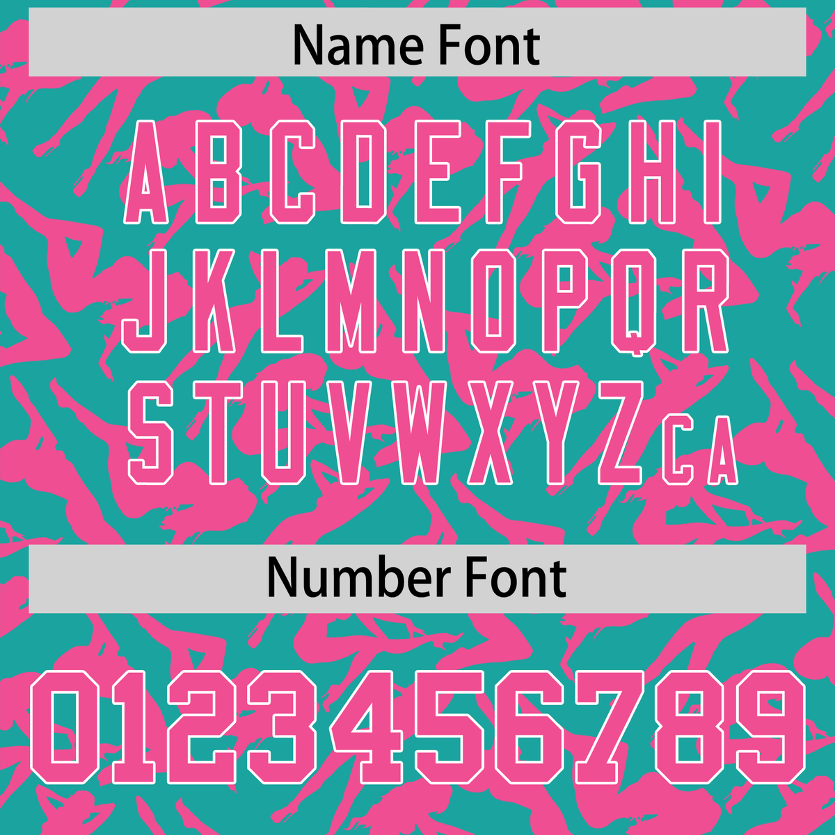 Custom Aqua Pink Playboy Graffiti Pattern Authentic Baseball Jersey| KXKSHOP