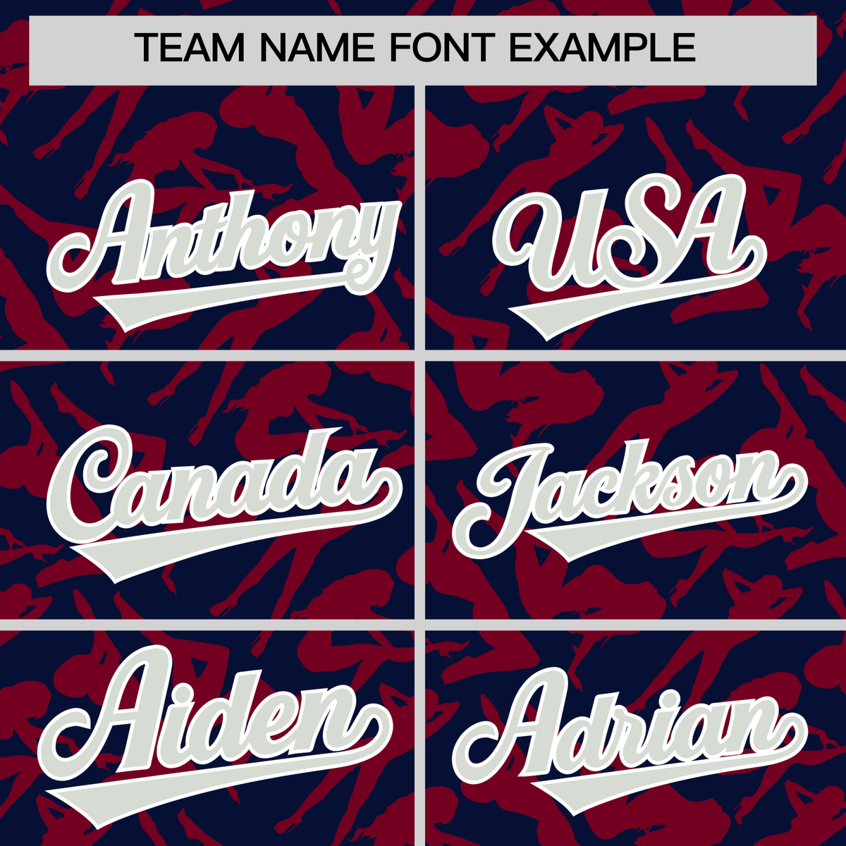 Custom Navy Crimson Playboy Graffiti Pattern Authentic Baseball Jersey| KXKSHOP