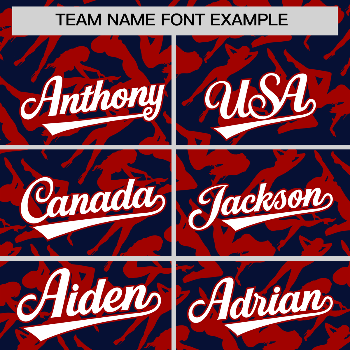 Custom Navy Red Playboy Graffiti Pattern Authentic Baseball Jersey| KXKSHOP