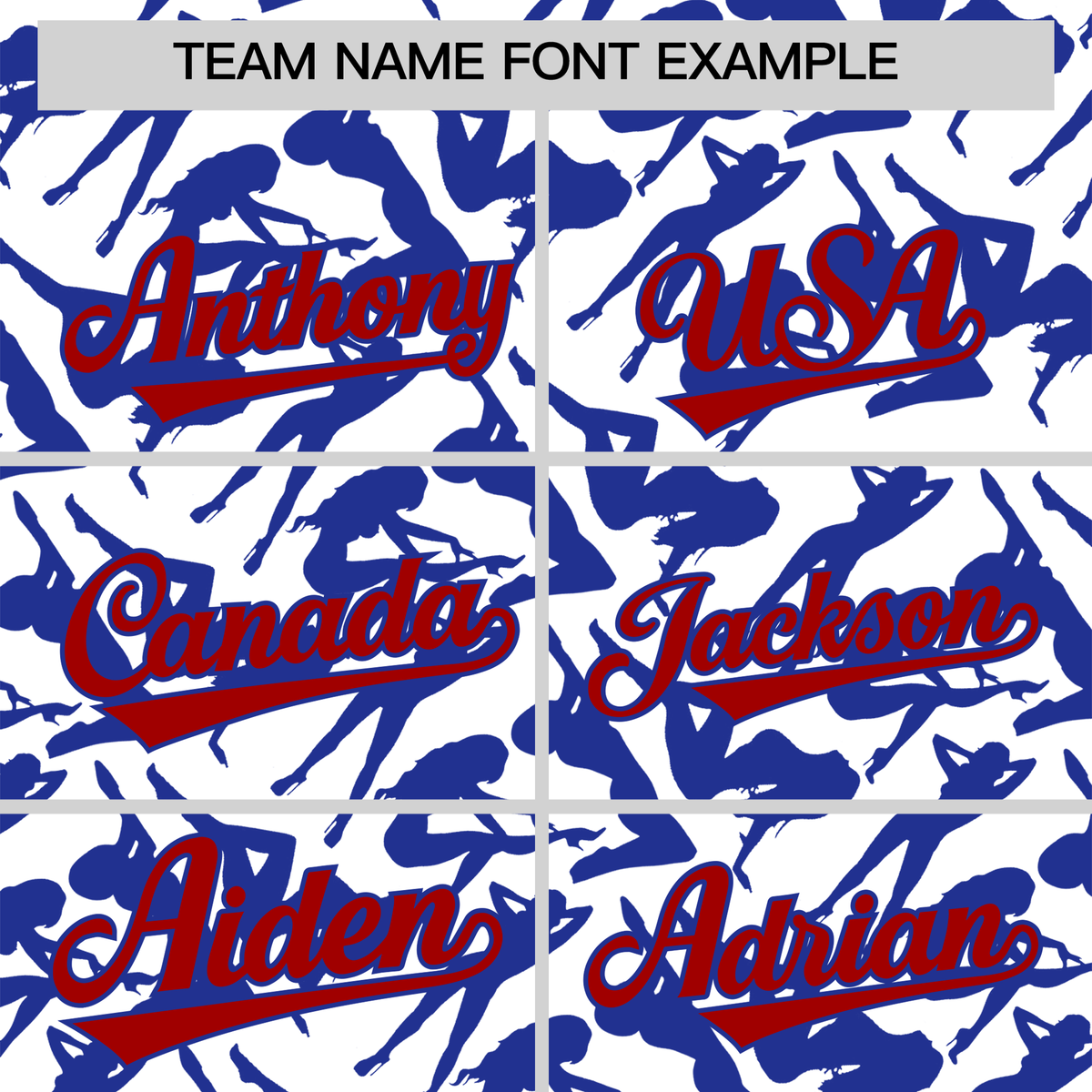 Custom White Royal Playboy Graffiti Pattern Authentic Baseball Jersey| KXKSHOP