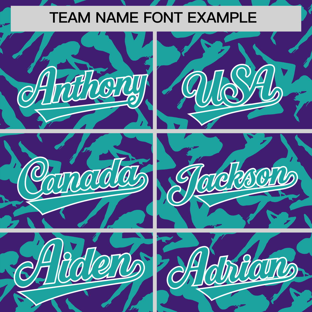 Custom Purple Aqua Playboy Graffiti Pattern Authentic Baseball Jersey| KXKSHOP