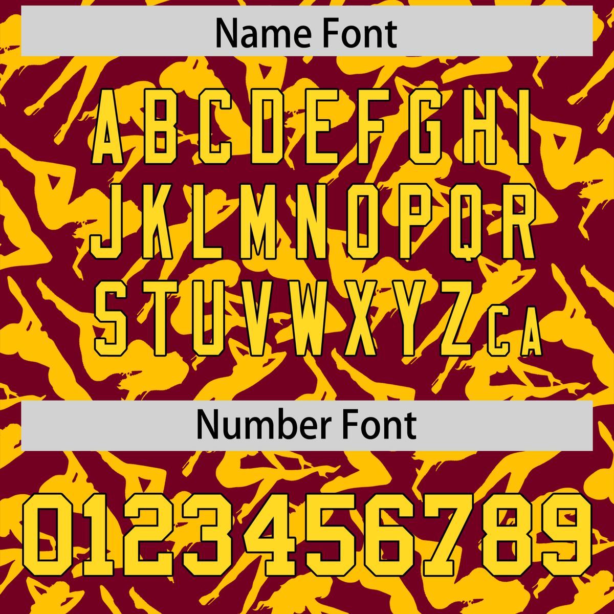 Custom Crimson Yellow Playboy Graffiti Pattern Authentic Baseball Jersey| KXKSHOP