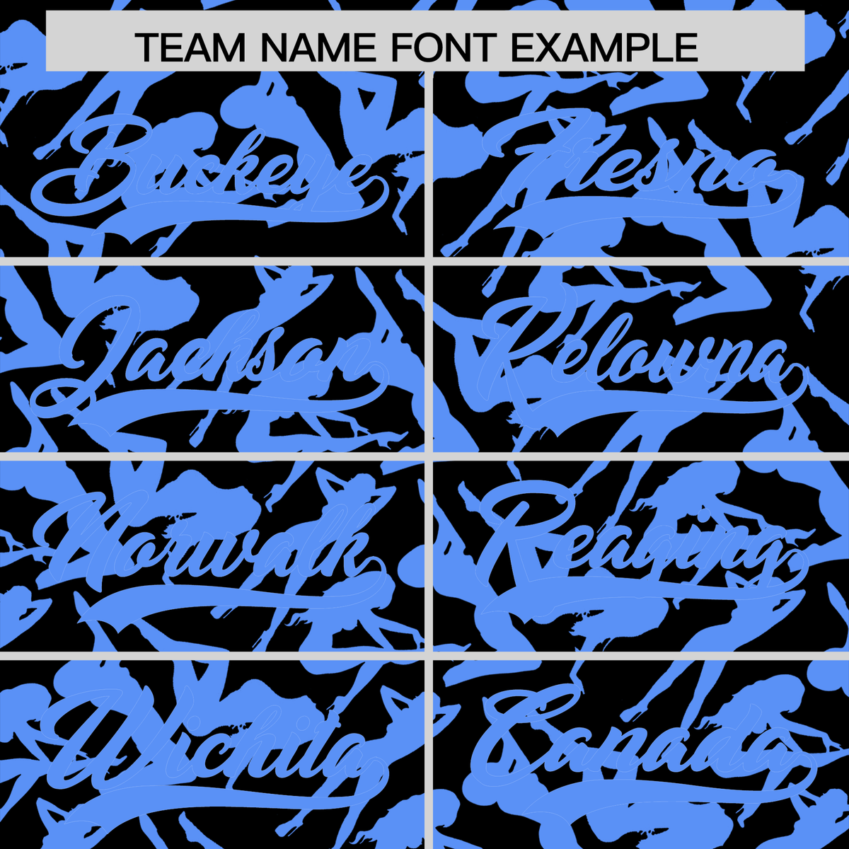 Custom Black Powder Blue Playboy Graffiti Pattern Authentic Baseball Jersey| KXKSHOP