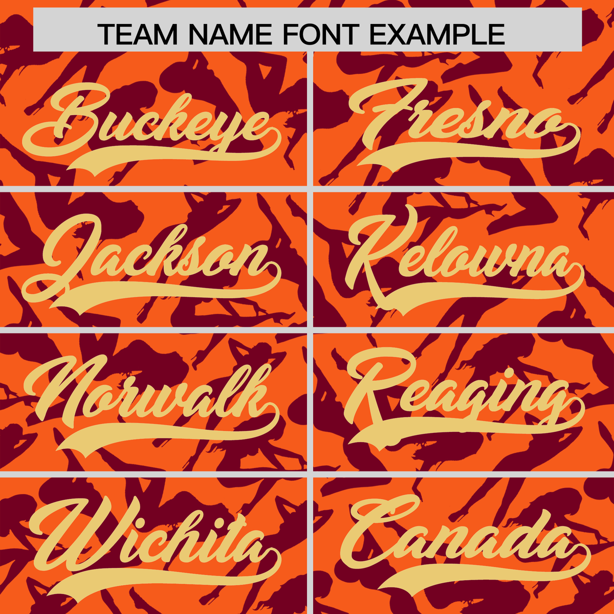 Custom Orange Crimson Playboy Graffiti Pattern Authentic Baseball Jersey| KXKSHOP