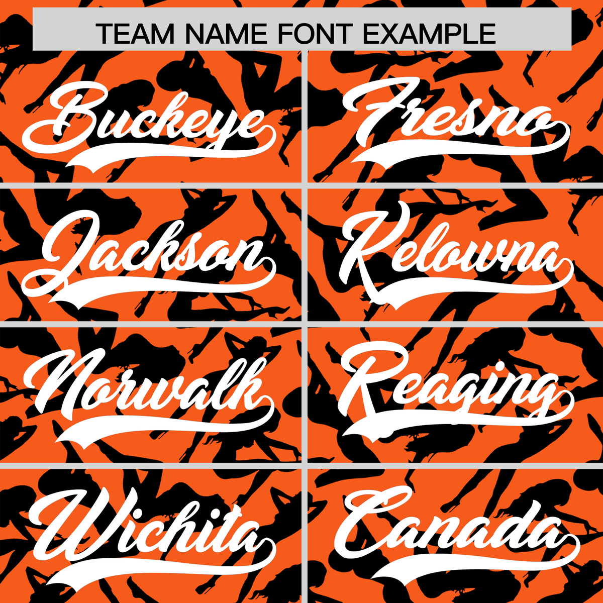 Custom Orange Black Playboy Graffiti Pattern Authentic Baseball Jersey| KXKSHOP