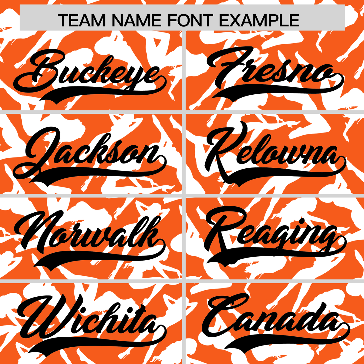 Custom Orange White Playboy Graffiti Pattern Authentic Baseball Jersey| KXKSHOP