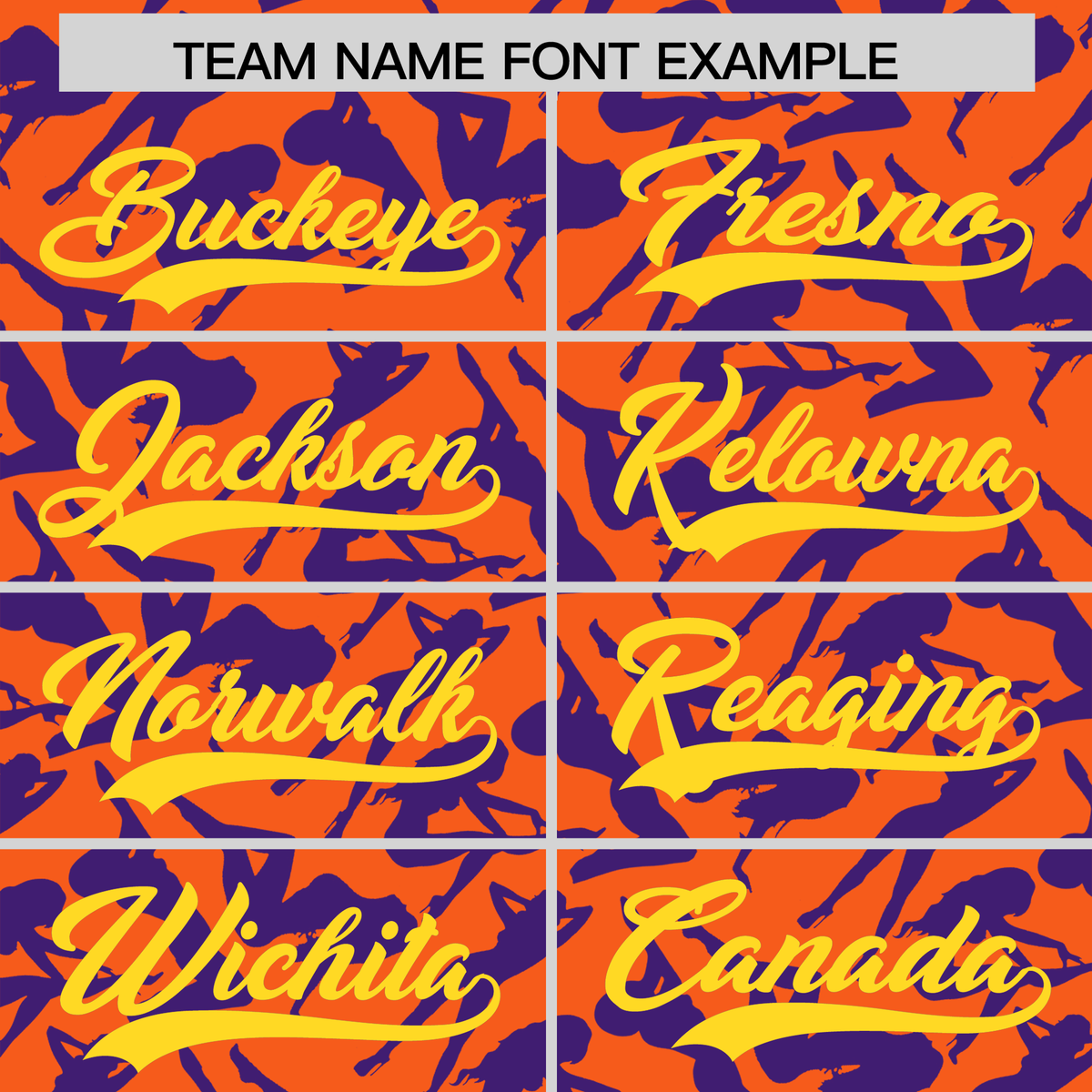 Custom Orange Purple Playboy Graffiti Pattern Authentic Baseball Jersey| KXKSHOP