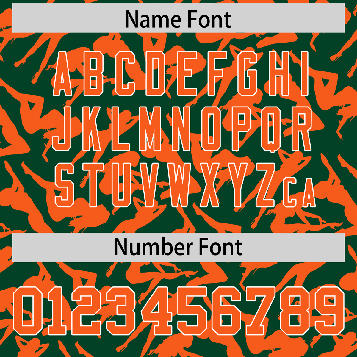 Custom Green Orange Playboy Graffiti Pattern Authentic Baseball Jersey| KXKSHOP