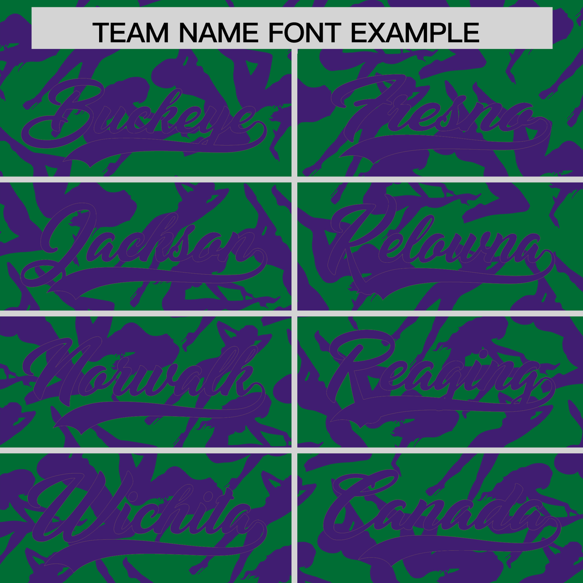 Custom Kelly Green Purple Playboy Graffiti Pattern Authentic Baseball Jersey| KXKSHOP