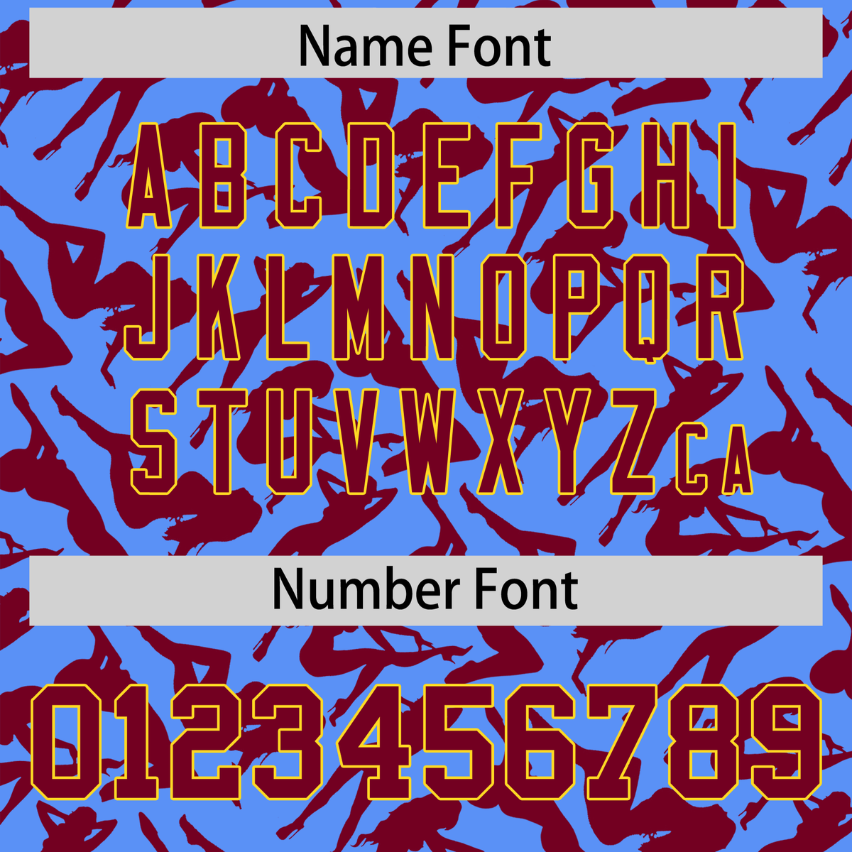 Custom Powder Blue Crimson Playboy Graffiti Pattern Authentic Baseball Jersey| KXKSHOP