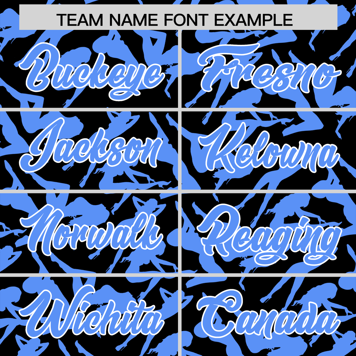 Custom Black Powder Blue Playboy Graffiti Pattern Authentic Baseball Jersey| KXKSHOP