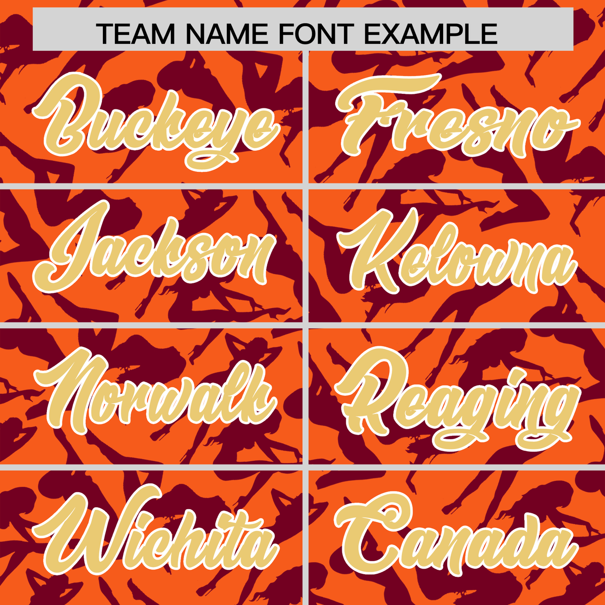 Custom Orange Crimson Playboy Graffiti Pattern Authentic Baseball Jersey| KXKSHOP