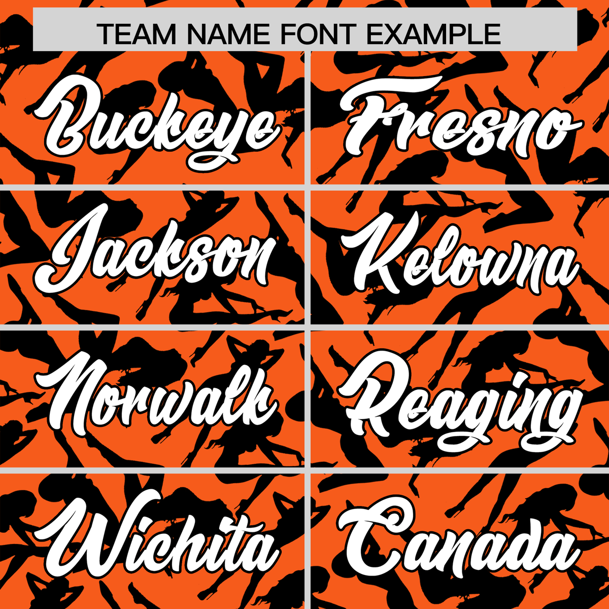 Custom Orange Black Playboy Graffiti Pattern Authentic Baseball Jersey| KXKSHOP