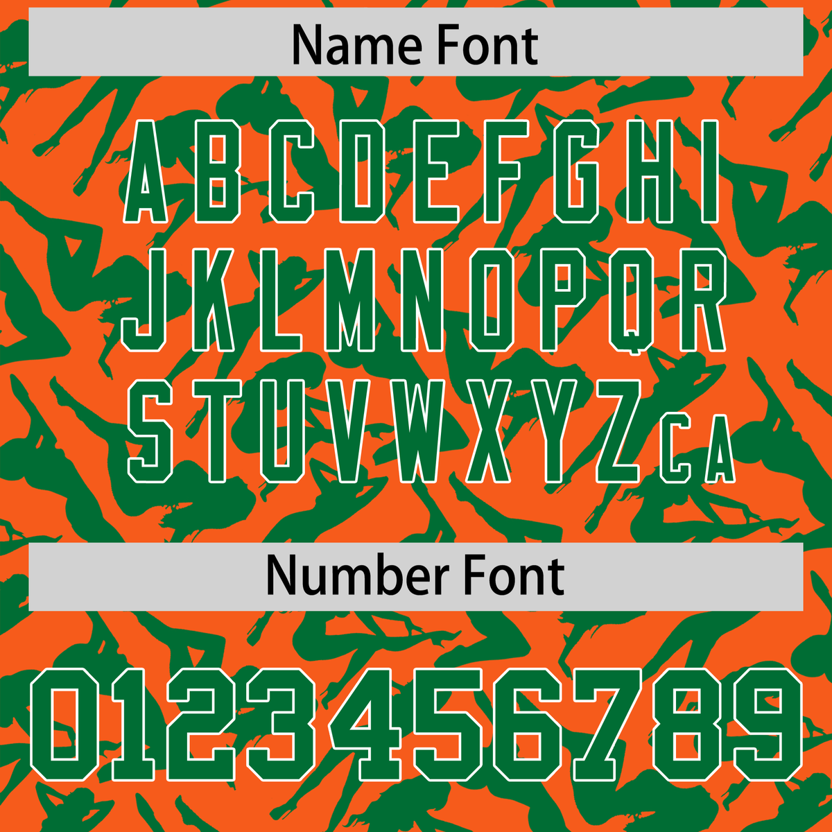 Custom Orange Kelly Green Playboy Graffiti Pattern Authentic Baseball Jersey| KXKSHOP