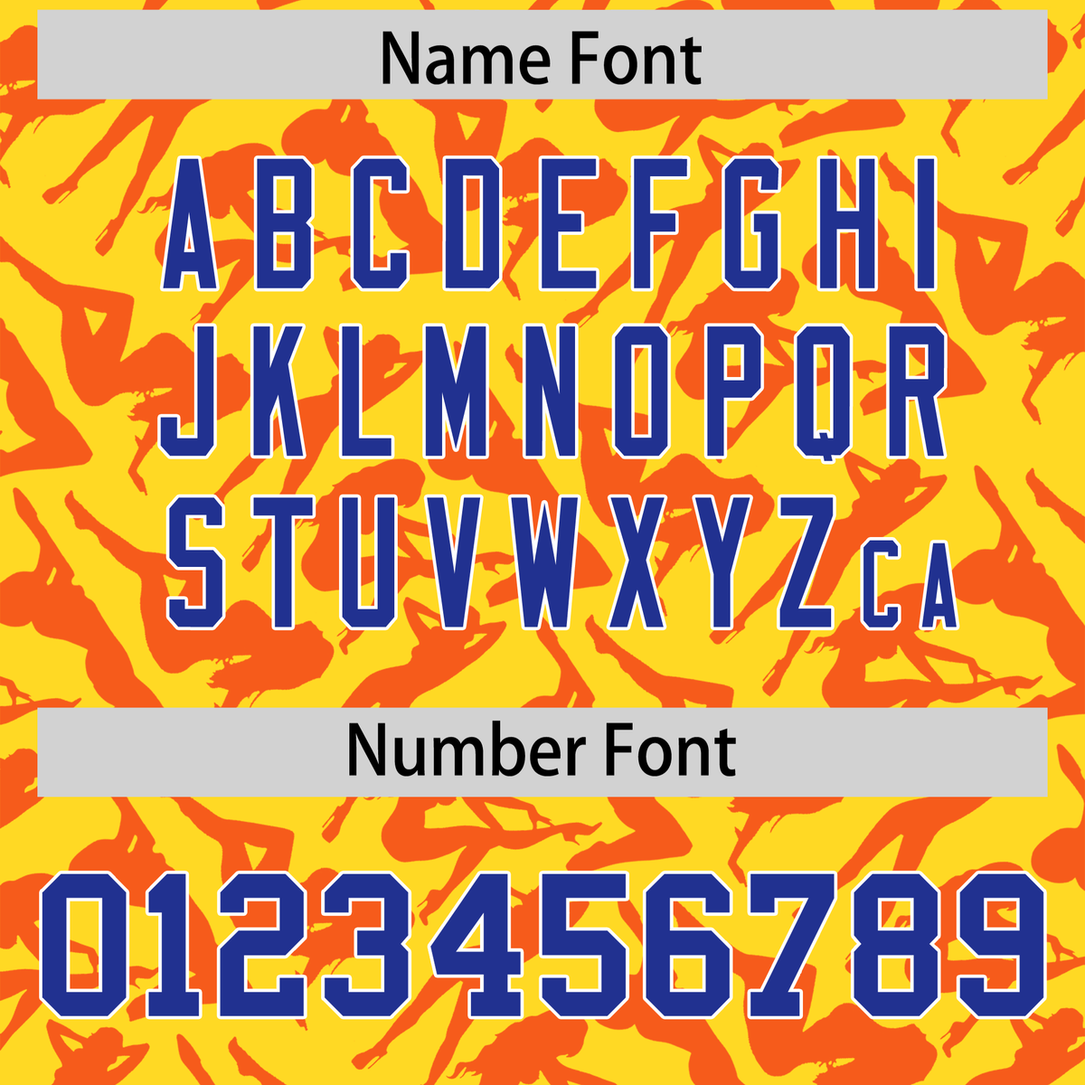 Custom Gold Orange Playboy Graffiti Pattern Authentic Baseball Jersey| KXKSHOP