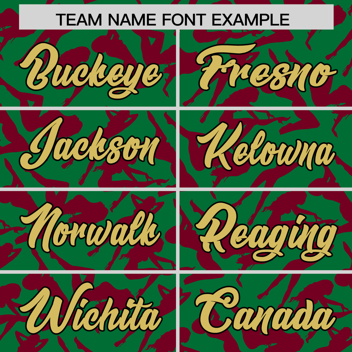 Custom Kelly Green Crimson Playboy Graffiti Pattern Authentic Baseball Jersey| KXKSHOP