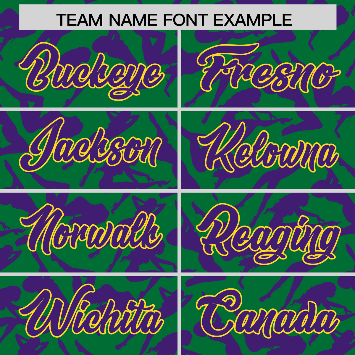 Custom Kelly Green Purple Playboy Graffiti Pattern Authentic Baseball Jersey| KXKSHOP