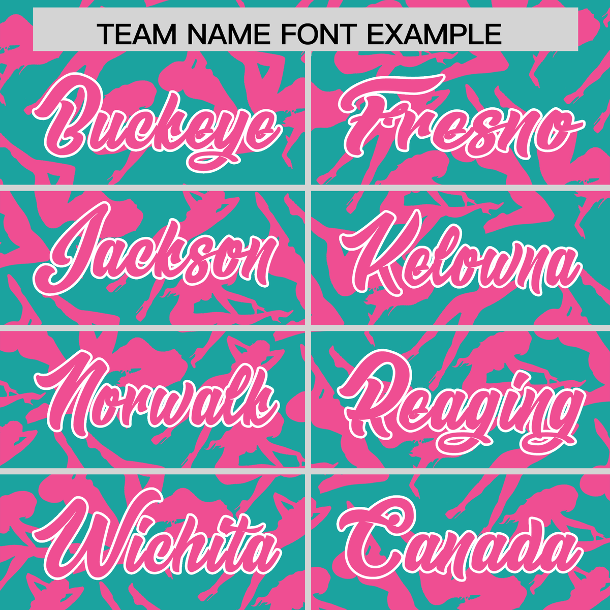 Custom Aqua Pink Playboy Graffiti Pattern Authentic Baseball Jersey| KXKSHOP