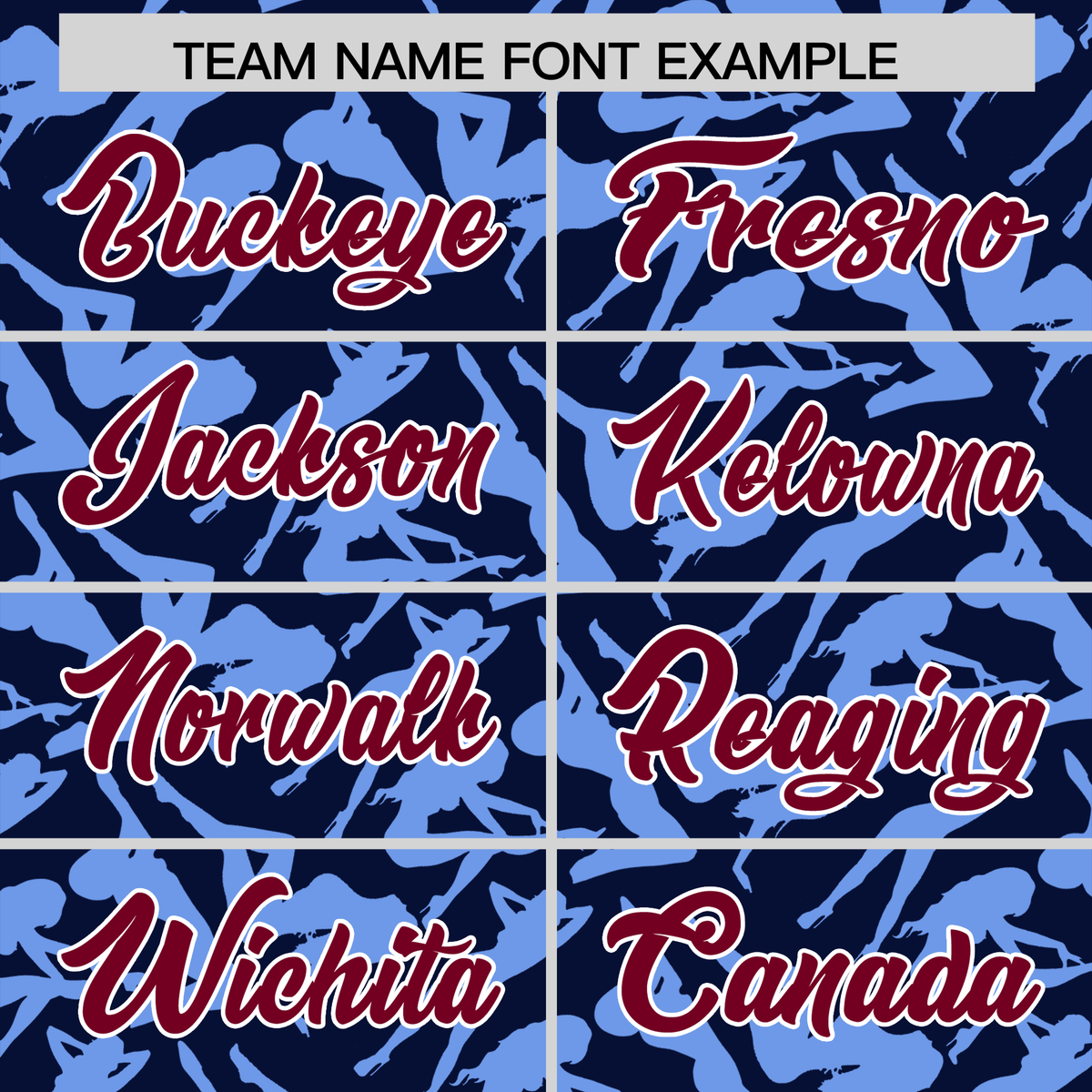 Custom Navy Light Blue Playboy Graffiti Pattern Authentic Baseball Jersey| KXKSHOP