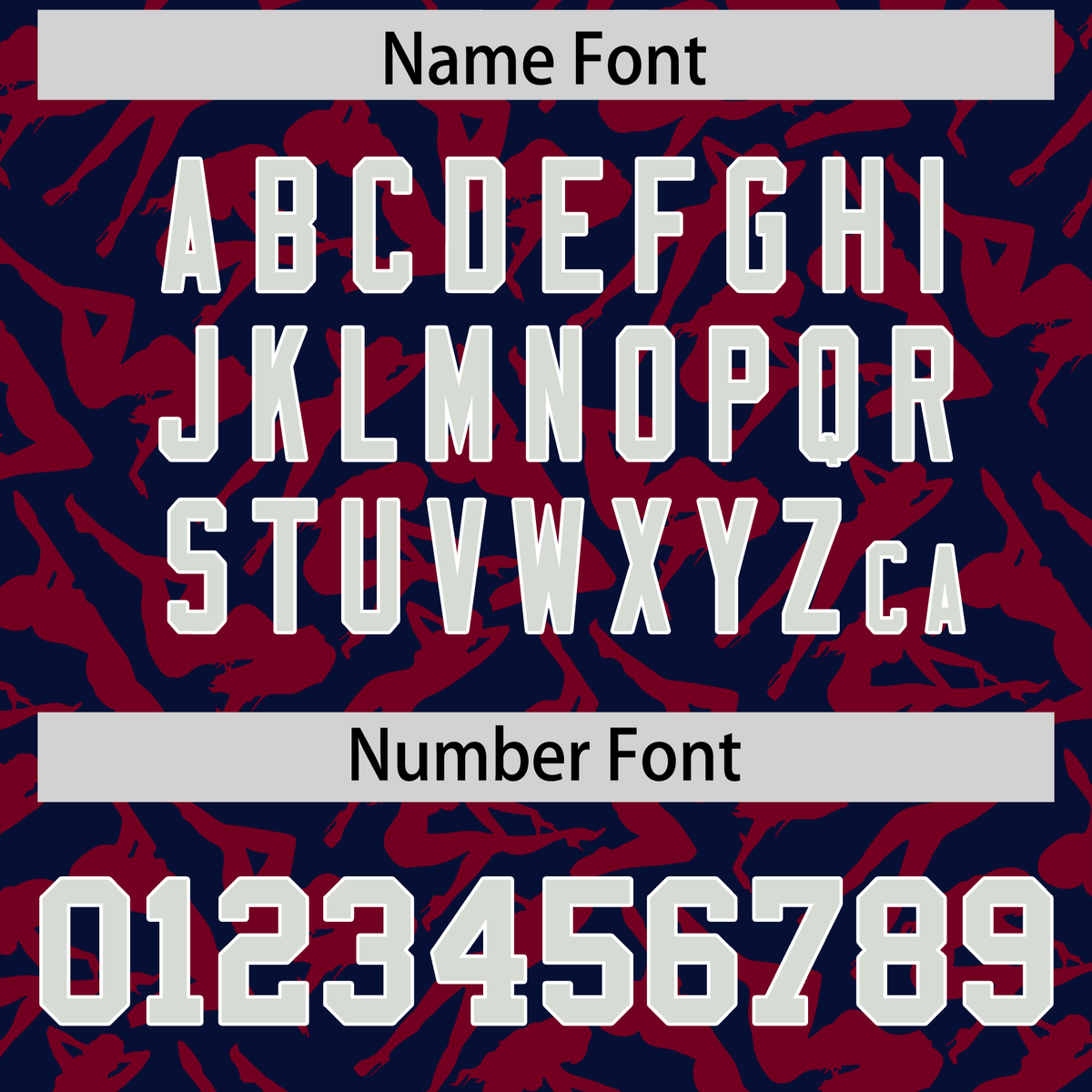 Custom Navy Crimson Playboy Graffiti Pattern Authentic Baseball Jersey| KXKSHOP