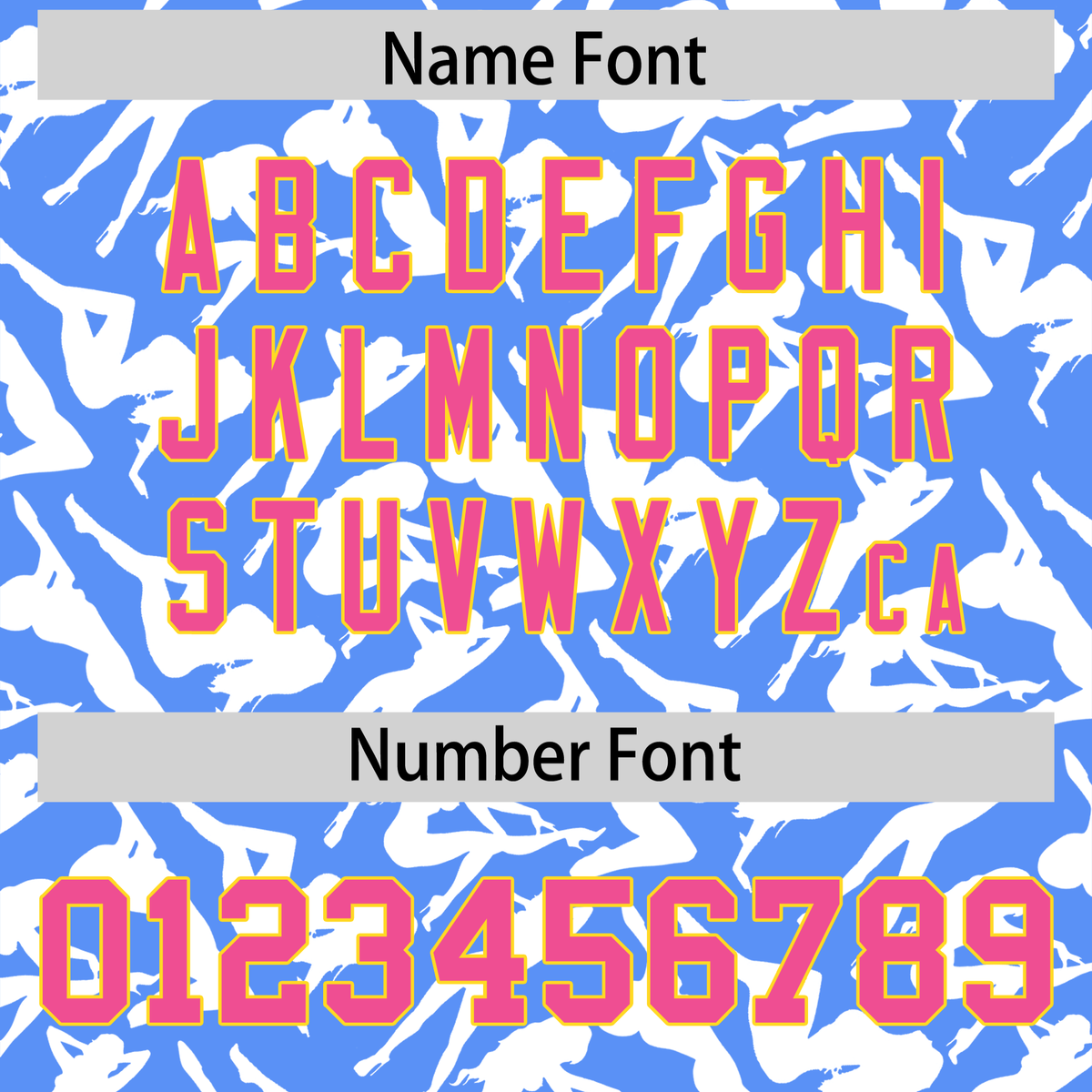 Custom Powder Blue White Playboy Graffiti Pattern Authentic Baseball Jersey| KXKSHOP