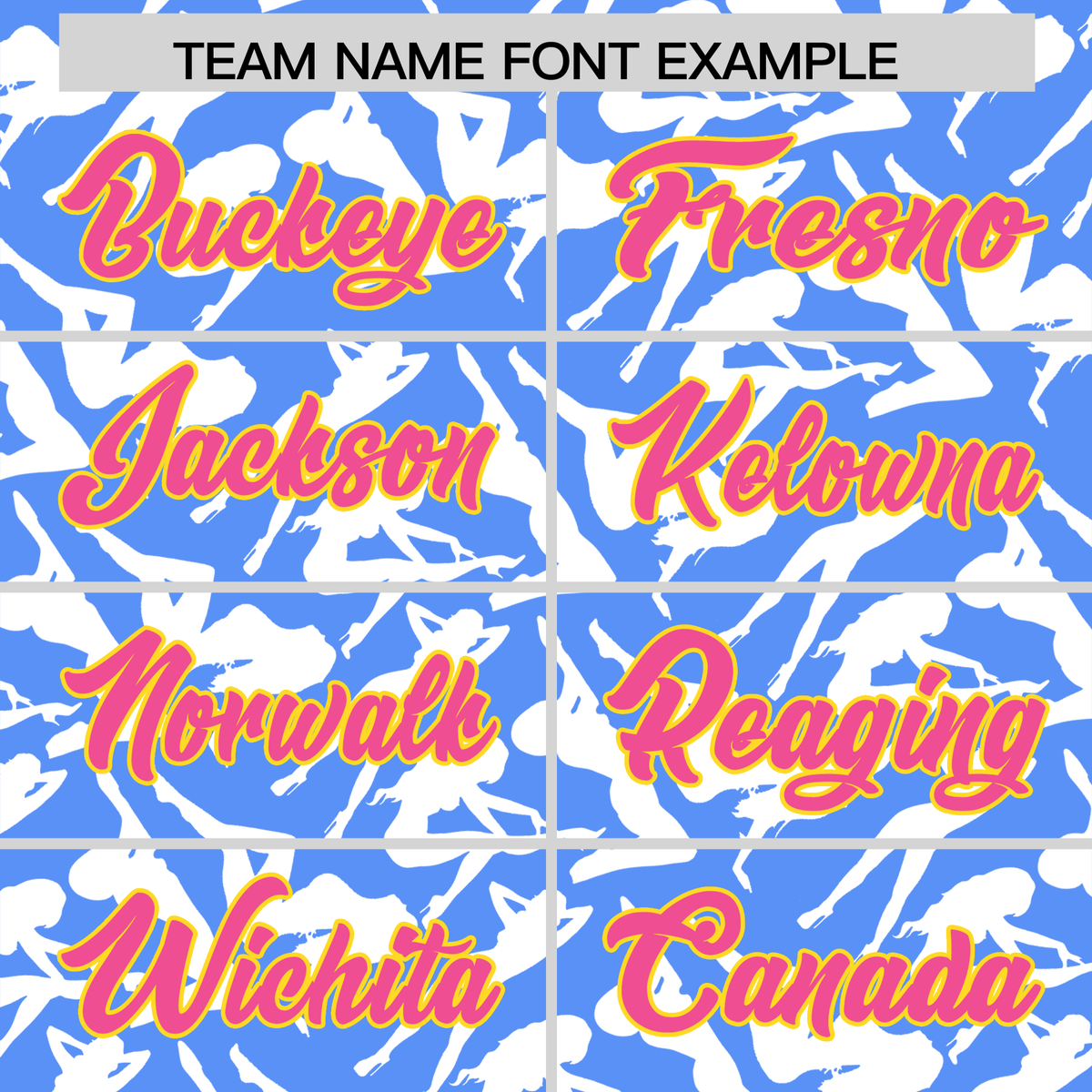 Custom Powder Blue White Playboy Graffiti Pattern Authentic Baseball Jersey| KXKSHOP