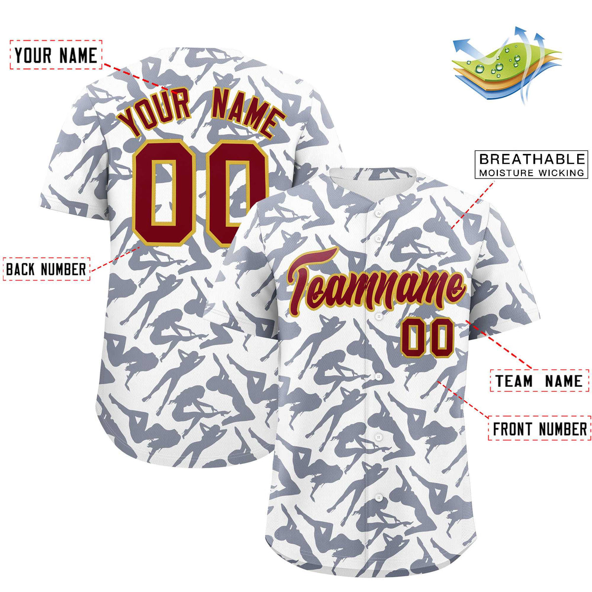 Custom White Navy Playboy Graffiti Pattern Authentic Baseball Jersey| KXKSHOP