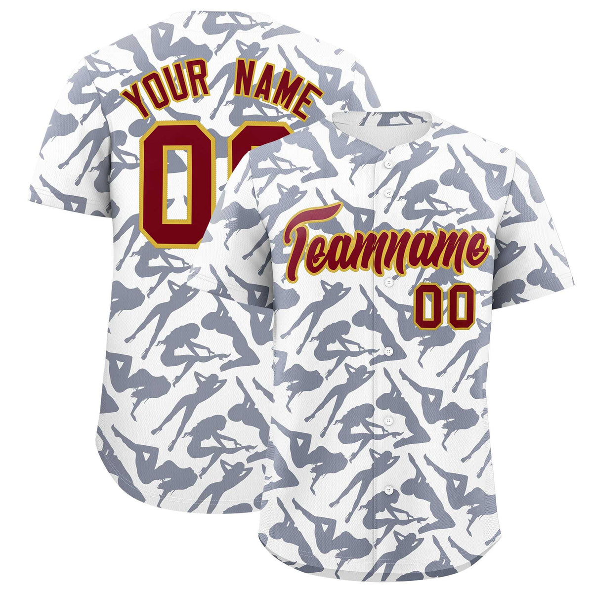 Custom White Navy Playboy Graffiti Pattern Authentic Baseball Jersey| KXKSHOP