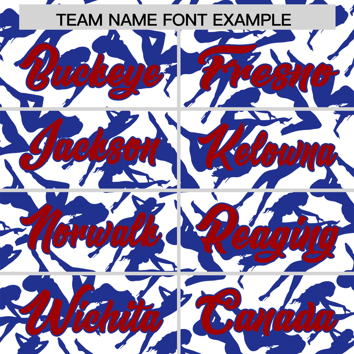 Custom White Royal Playboy Graffiti Pattern Authentic Baseball Jersey| KXKSHOP