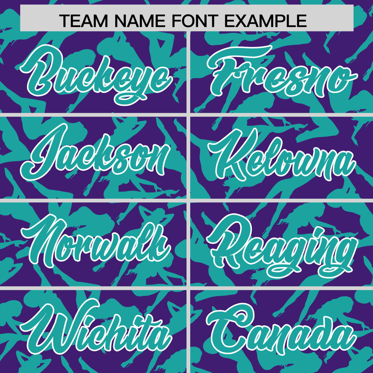 Custom Purple Aqua Playboy Graffiti Pattern Authentic Baseball Jersey| KXKSHOP