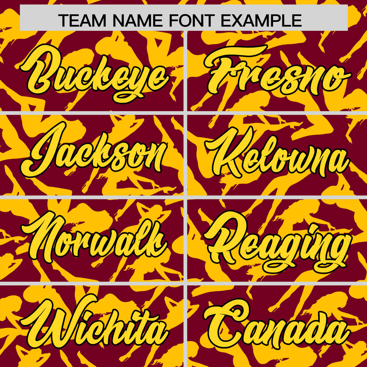 Custom Crimson Yellow Playboy Graffiti Pattern Authentic Baseball Jersey| KXKSHOP