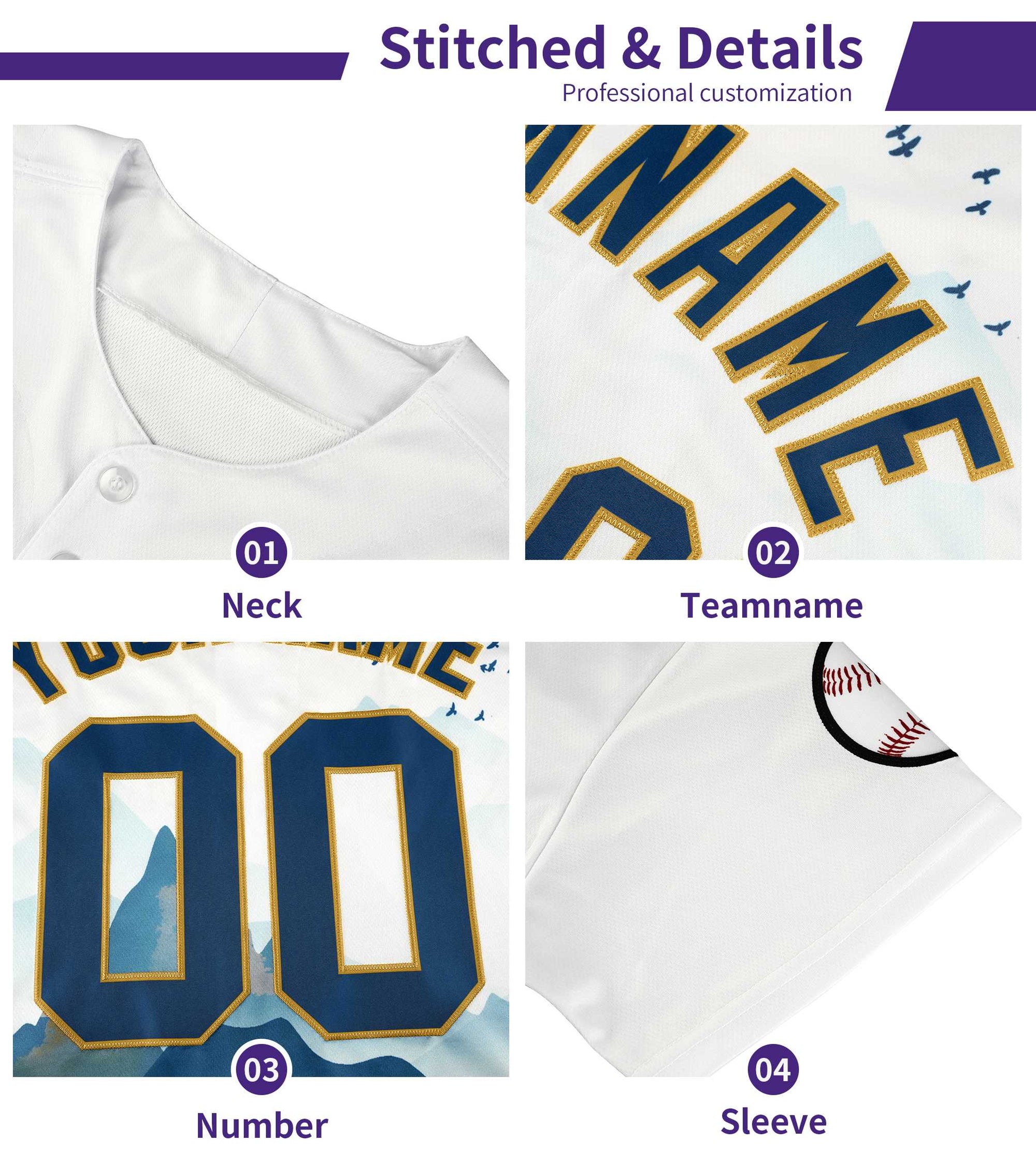 Custom Purple Gray Playboy Graffiti Pattern Authentic Baseball Jersey| KXKSHOP