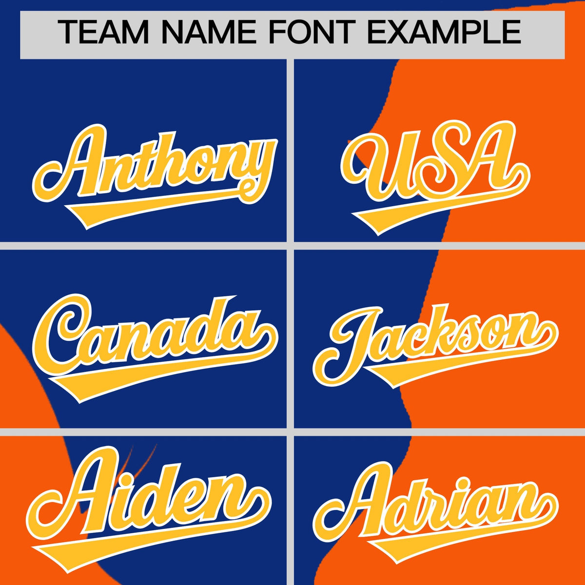 Custom Royal Orange Silhouettes of Loving Couple Valentine's Day Baseball Jersey| KXKSHOP