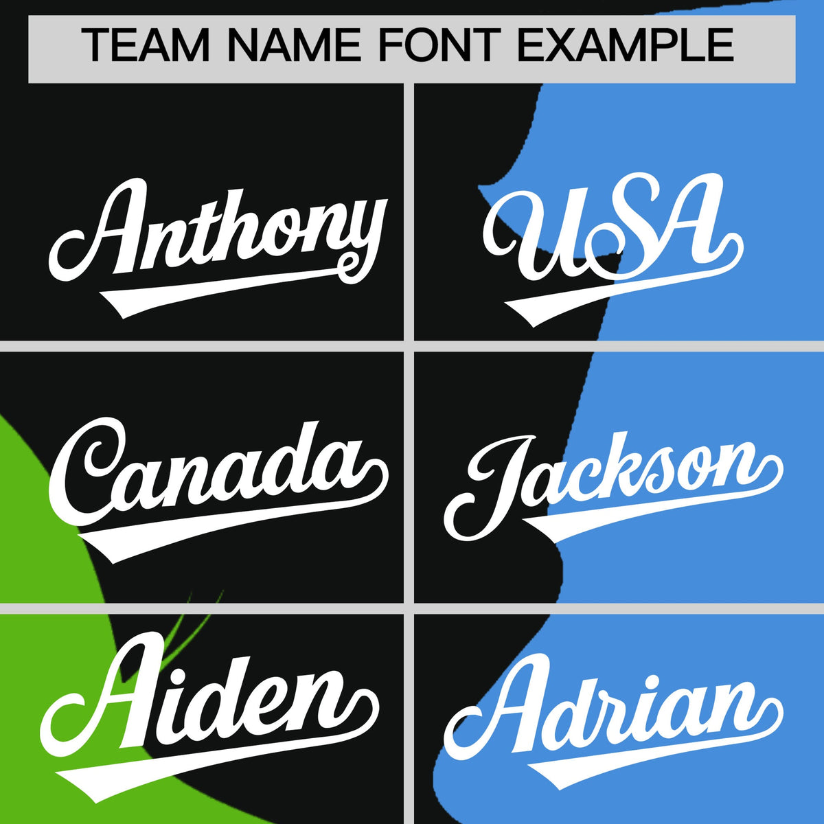 Custom Black Green Powder Blue Silhouettes of Loving Couple Valentine's Day Baseball Jersey| KXKSHOP