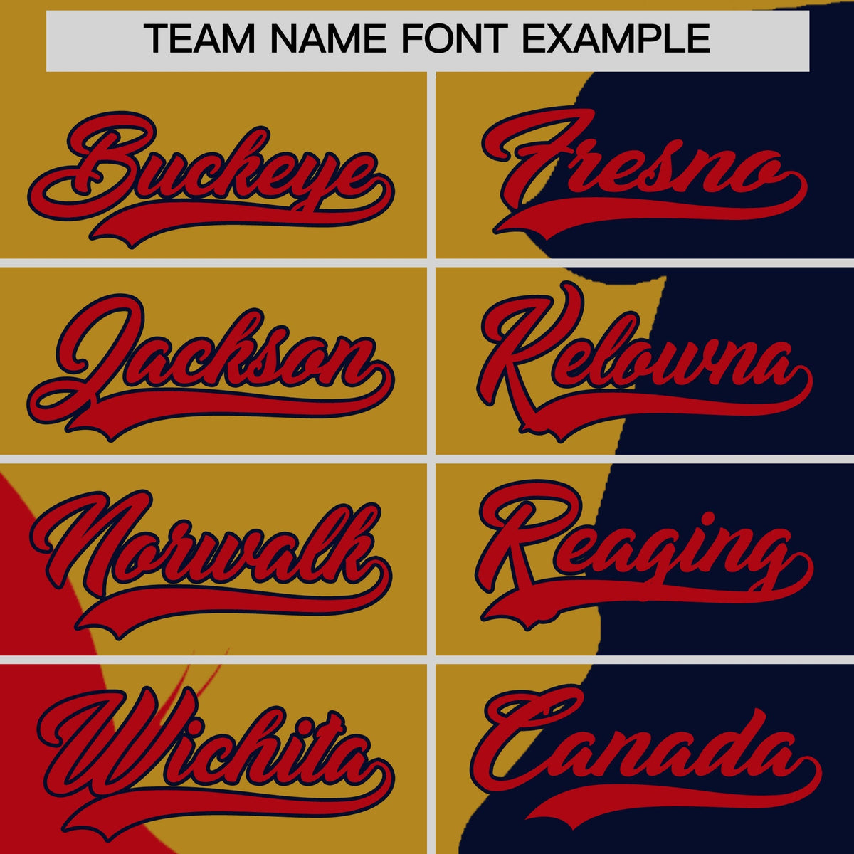 Custom Old Gold Red Navy Silhouettes of Loving Couple Valentine's Day Baseball Jersey| KXKSHOP